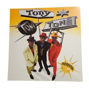 Tony! Toni! Tone! The Revival 12x12 Double Sided Flat Promo Poster 1990s Hip Hop